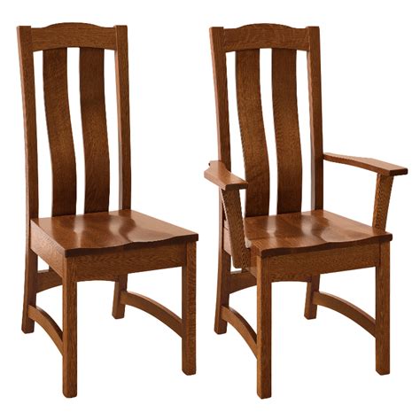 Shop with afterpay on eligible items. Made in America Dining Chairs : Amish Solid Wood Heirloom ...