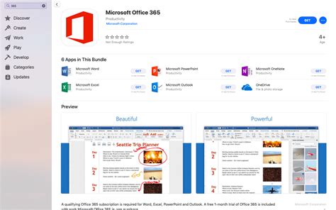 Microsofts Office 365 Is Now Available At The Mac App Store U