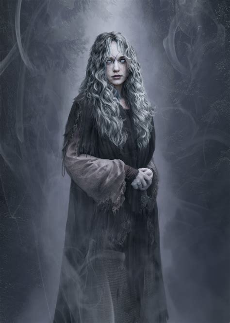 Darren Benton - Azulin the Gray - Ghostly witch of Morthorne Forest