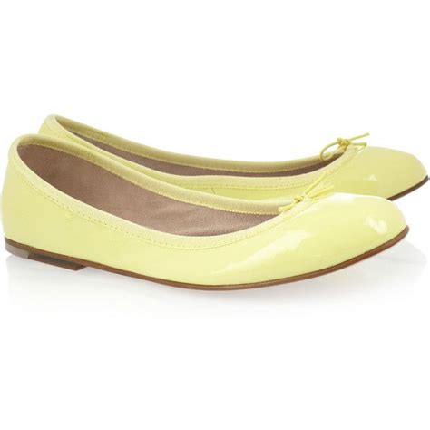 Bloch Patent Leather Ballet Flats 445 Brl Liked On Polyvore Featuring