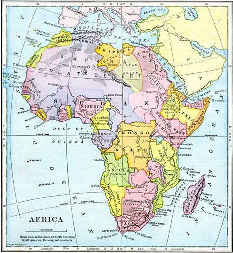 Maps africa 1914 1918 diercke international atlas. Colonial Africa Map 1914