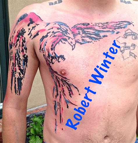 Abstract Art Tattoo Watercolor Tattoos Robert Winter Winter Time