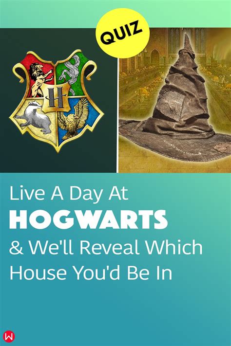 Quiz Live A Day At Hogwarts And Well Reveal Which House Youd Be In In