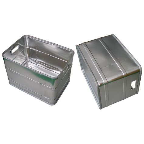 Vestil Aluminum Storage Container Set — 6 Containers Model Alc Set