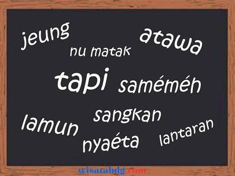 Mengenal Jenis Jenis Kata Sambung Dalam Bahasa Sunda Dan Contohnya