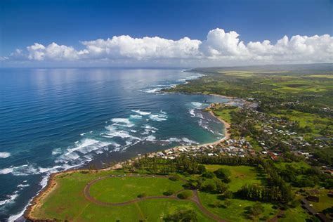 Aerial Of Waialua Bay And Haleiwa Oahu Thats Kaiaka Bay Flickr
