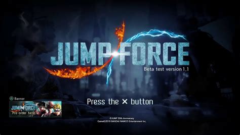 Jump Force Test Youtube