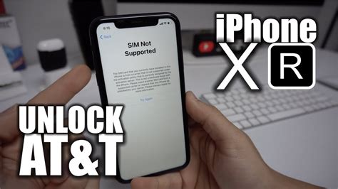 How To Unlock Iphone Xr From At T To Any Carrier Youtube