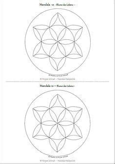 Es ist leichter, als gedacht. Mandala Ausmalbilder Vorlage Mandalas zum Ausdrucken Blume ...