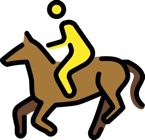 Horse Riding Emoji Download For Free Iconduck