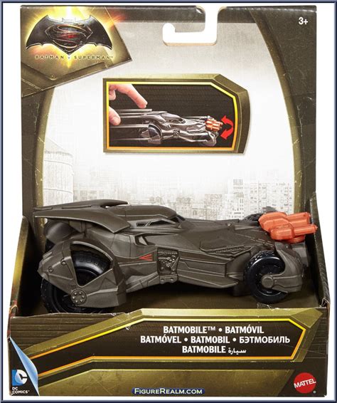 Speed Strike Batmobile Batman V Superman Vehicles Mattel Action