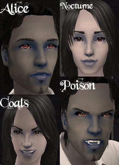 Mod The Sims Vampire Defaults Eye Love By Yumedust