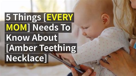 Amber Teething Necklace For Babies Review Youtube