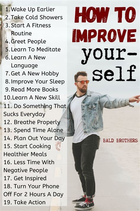 How To Improve Yourself Best Tips For The Everyday Man Books For Self Improvement Personal