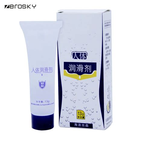 zerosky 13g water soluble long lasting sexual lubricant anal vaginal lubricant oil lube for