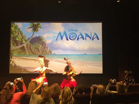 Moana Presentation And Polynesian Themed Dinner Party At Walt Disney