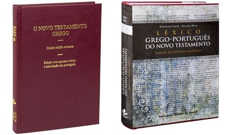 Bíblia Grego Do Novo Testamento E Léxico Grego E Português