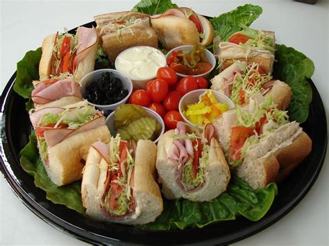 Image Detail For Sub Trays Small Medium Large Food Platters