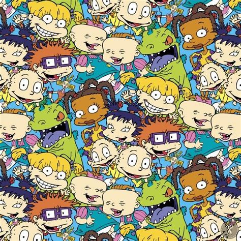 Sublimation Download Etsy Rugrats Nickelodeon Cartoons 90s Wallpaper
