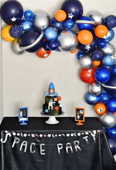 Solar System Themed Birthday Party