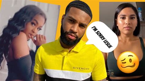 Chris Sails Exp0 Ed For Recent Encounter With Ig Model‼️ He Apologizes To Leslie Youtube
