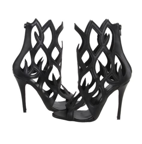 Buy Free Shipping 2015 New Summer Fashion Black Cut Out Women Sandals High Heel