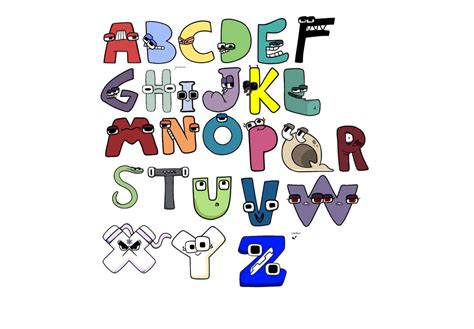 Alphabet Lore My Version Uppercase By Aidasanchez0212 On Deviantart