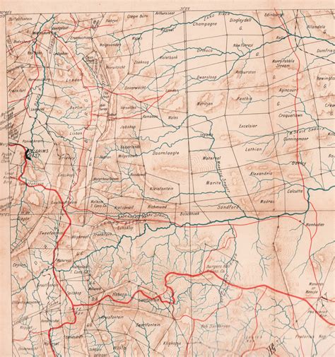 3297x3118 / 3,8 mb go to map. Imperial War Maps Of South Africa: De Kaap - Auction #84 | AntiquarianAuctions.com