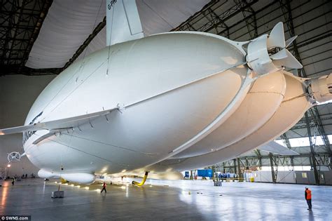 Robert Hardman Climbs Inside Airship That Could Change How We Fly
