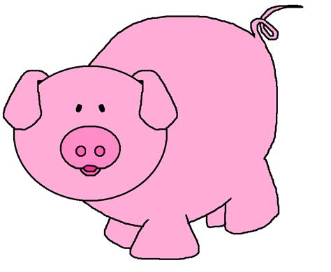 Cool Clipart Pig Pencil And In Color Cool Clipart Pig