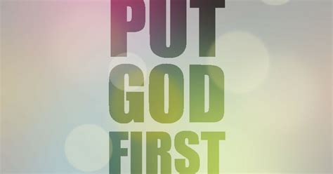 Put First Things First Daily Devotional Lincoln Presbyterian Church