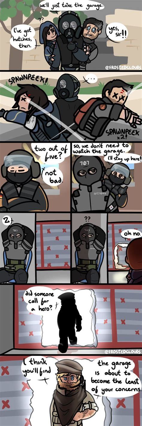 Theres A New Hero In Town By Frostedclouds Rainbow Six Siege Memes