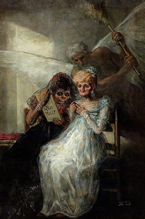 Old Women Time By Francisco De Goya Francisco De Goya Art
