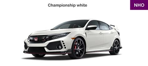 Championship White Color Code For Honda Civic Type R Ceramic Glazed