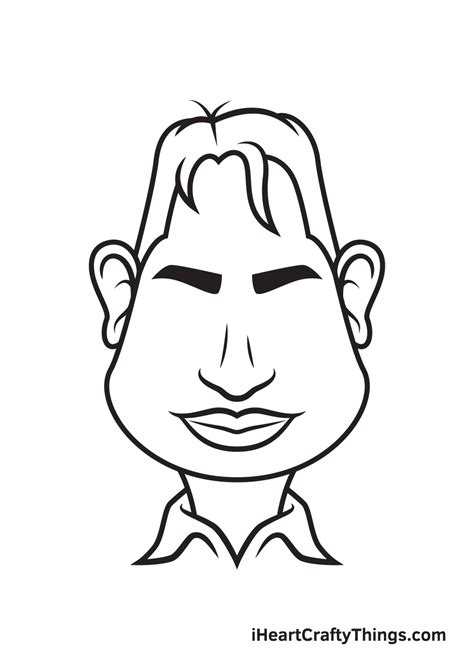 Caricature Drawing — How To Draw A Caricature Step By Step