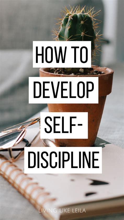 How To Build Self Discipline Living Like Leila Self Discipline