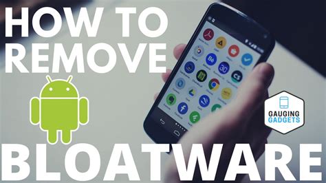How To Disable Bloatware Apps From Your Android Phone Or Tablet Youtube