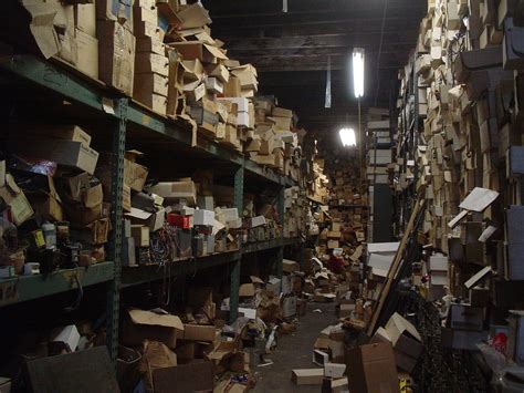 Filemessy Storage Room With Boxes Wikimedia Commons