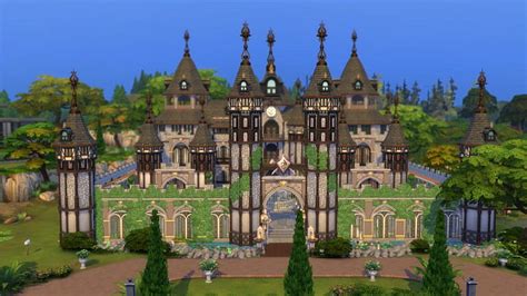 Fully Furnished Medieval Castle By Bradybrad7 At Mod The Sims 4 Sims