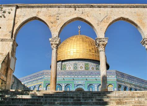 Cupola Della Roccia Gerusalemme Israele Immagine Stock Immagine Di