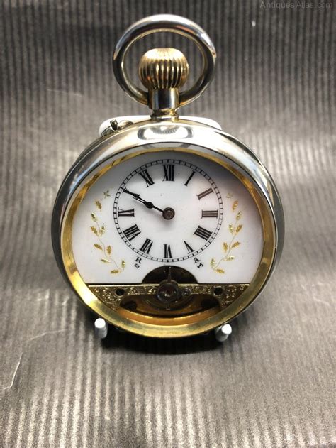 Antiques Atlas Hebdomas Swiss Made 7 Day Pocket Watch C1910 Silver