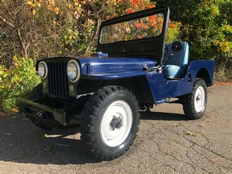 1947 Willys Cj2a 4x4 For Sale Photos Technical Specifications