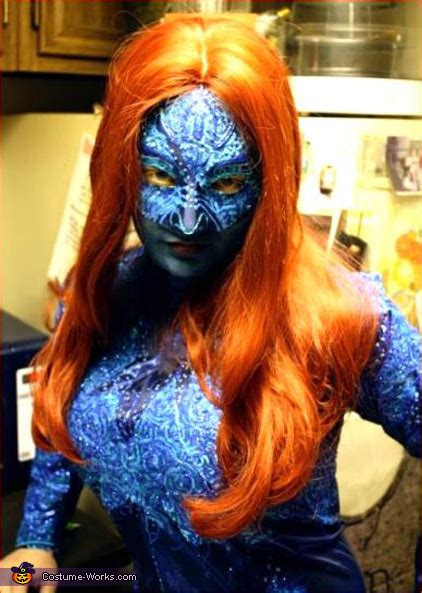 Mystique Avatar S Girlfriend Halloween Costume Easy DIY Costumes