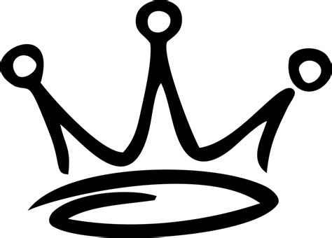 Black And White Transparent Background King Crown Png When Designing