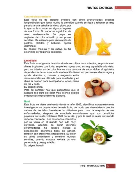 Frutos Exoticosgastronomía A Libreta Abierta Fruta Tomate
