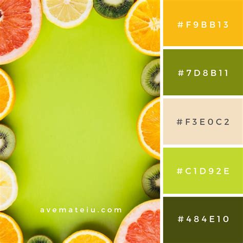 20 Summer Color Palettes And Hex Codes Ave Mateiu Summer Color