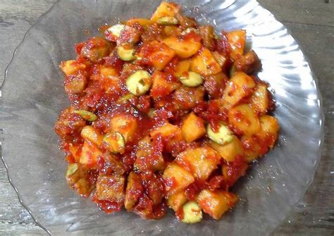 Misalnya membuat sambal goreng kentang ati. Resep Sambal kentang+pete+tempe oleh Jenny.L Kitchen - Cookpad