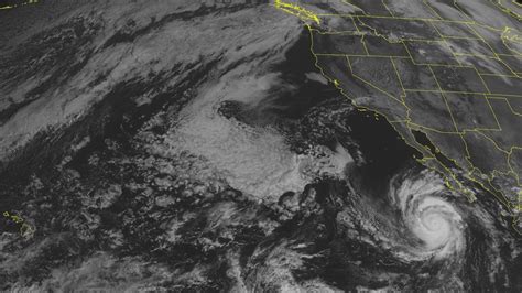 Hurricane Simon Strengthens In Pacific Well Off Baja California