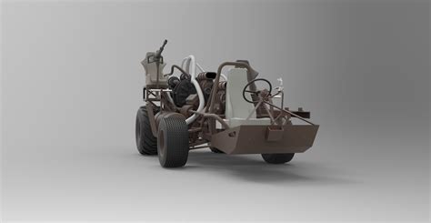 Artstation Aunty Entity Jet Car From The Movie Mad Max Beyond