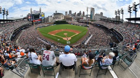 Comerica Park Seating Chart Tigers Elcho Table